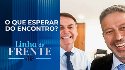 Arthur Lira se reúne com Bolsonaro na sede do PL | LINHA DE FRENTE