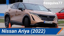 Nissan Ariya 2022 - Maniobra de esquiva (moose test) y eslalon | km77.com