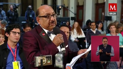 AMLO dice que estima al youtuber "Lord Molécula" en La Mañanera