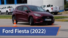 Ford Fiesta (2022) - Maniobra de esquiva #esquiva77 (moose test) y #eslalon77 | km77.com