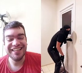 Quando  entra na casa errada