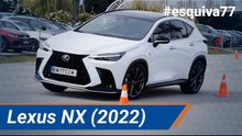 Lexus NX 350h (2022)  - Maniobra de esquiva #esquiva77 (moose test) y #eslalon77 | km77.com