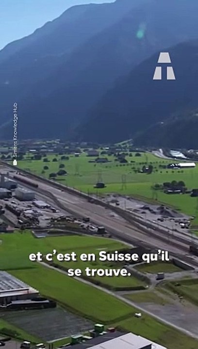 Ce Tunnel Ferroviaire est le Plus Long de la Planète ! 