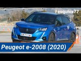 Peugeot e-2008 (2020) - Maniobra de esquiva #esquiva77 (moose test) | km77.com