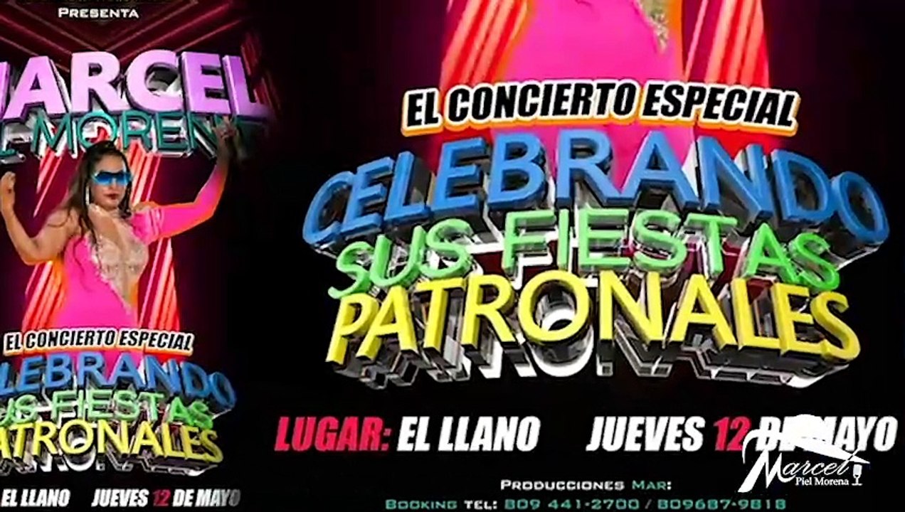 MARCEL PIEL MORENA PATRONALES  VARIAS ACTIVIDADES