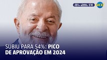Aprovação de Lula bate recorde em 2024