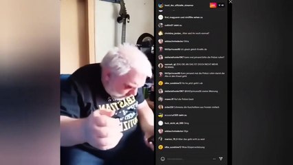 Chanti wirft Basti irgendwas an den Kopf! Basti ruft Polizei! Opus-Dei