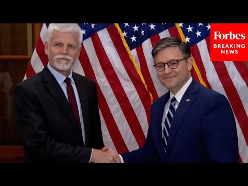 Speaker Mike Johnson Meets With President Petr Pavel Of The Czech Republic