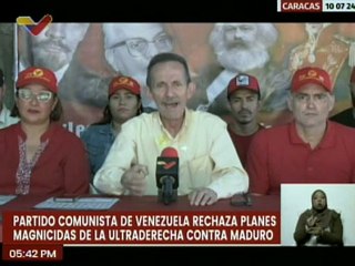 PCV rechaza los planes desestabilizadores de la ultraderecha venezolana