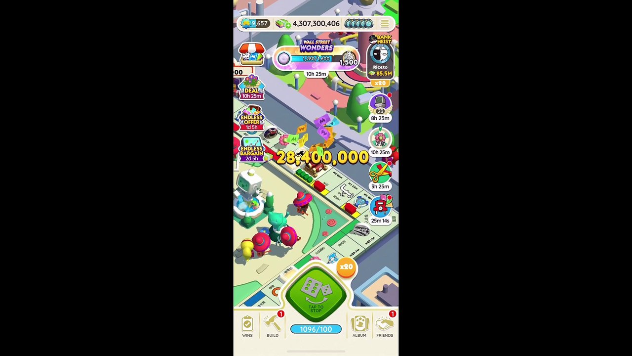 [Miniriceto]Game Play _ Monopoly Go! Day 314