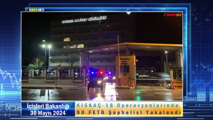 KISKAÇ-18 Operasyonlarında 90 FETÖ Şüphelisi Yakalandı