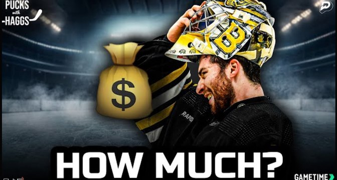 How much will the Bruins pay Jeremy Swayman? | Pucks with Haggs