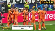 Netherlands vs England (2-1) _ All Goals _ Extended Highlights _ UEFA Euro 2024