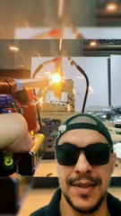 A strange and strange innovation, a crazy lazer weapon.