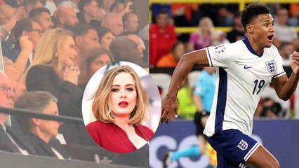 Adele presente en Dormund apoyando a Inglaterra en su pase a la Final de la Euro 2024