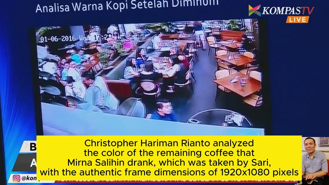 EVIDENCE 4: INDONESIAN POLICE OFFICERS REDUCING THE FRAME RESOLUTION OF CCTV 9 FOOTAGE
