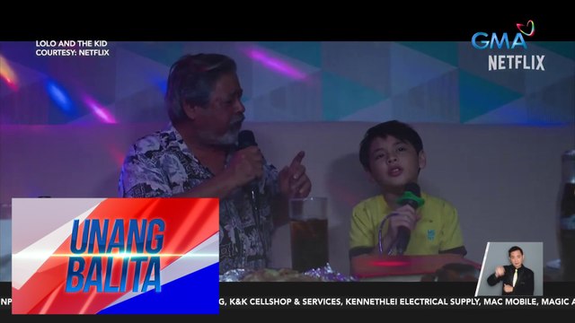 Euwenn Mikaell at Joel Torre, bida sa upcoming Netflix film na Lolo and the Kid | Unang Balita