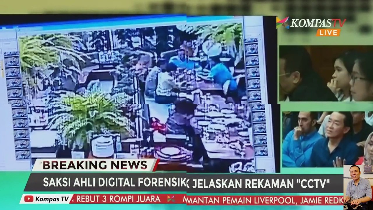 EVIDENCE 6: THE LOSS OF 50 FRAMES FROM TAMPERED CCTV 7 FOOTAGE DONE BY INDONESIAN POLICE OFFICERS