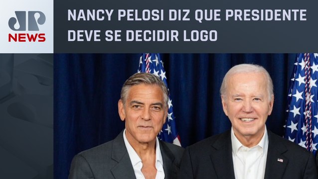 George Clooney pede que Joe Biden desista de reeleição nos EUA