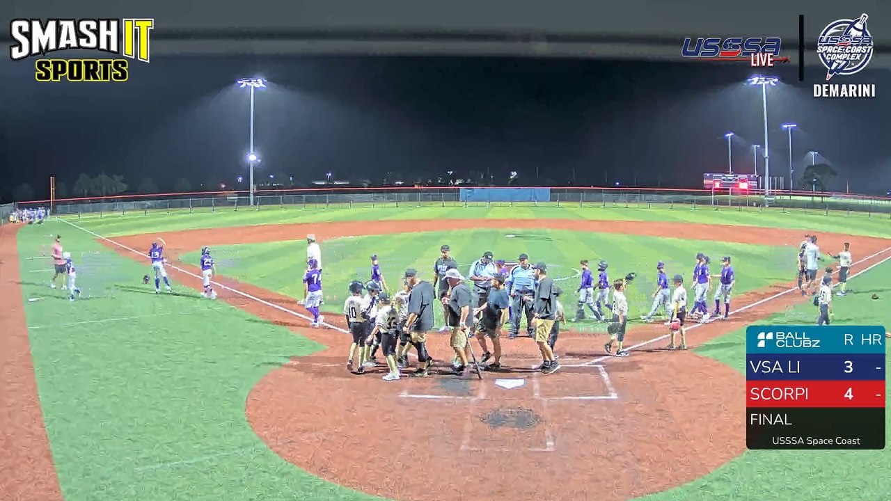 White DeMarini - Elite World Series (2024) Tue, Jul 09, 2024 10:40 PM to 11:59 PM
