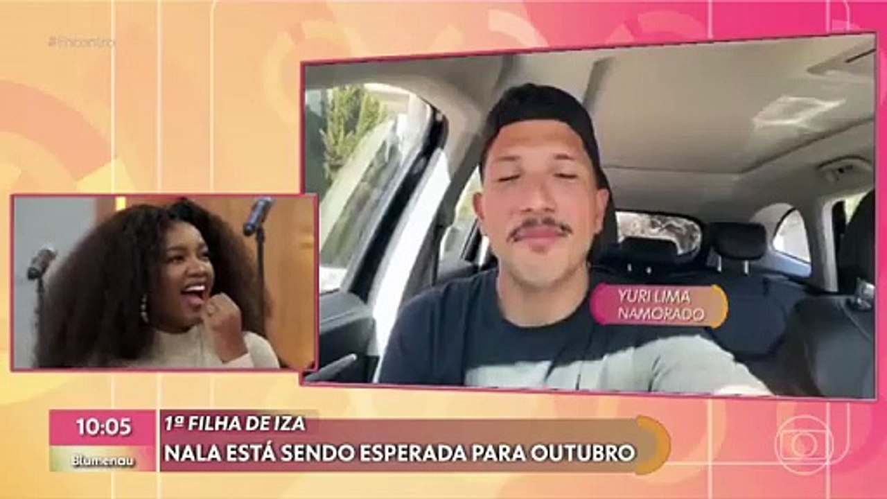 Iza foi homenageada por Yuri Lima em rede nacional duas semanas antes de descobrir traição
