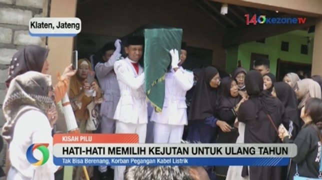 Kejutan Ulang Tahun Berujung Maut, Ketua OSIS SMA di Klaten Tewas Tersetrum