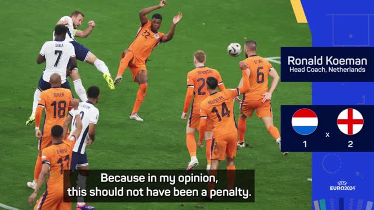 Koeman angry at penalty decision