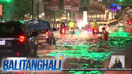Ilang kalsada sa Manila, binaha; mga motorista, nahirapan | Balitanghali