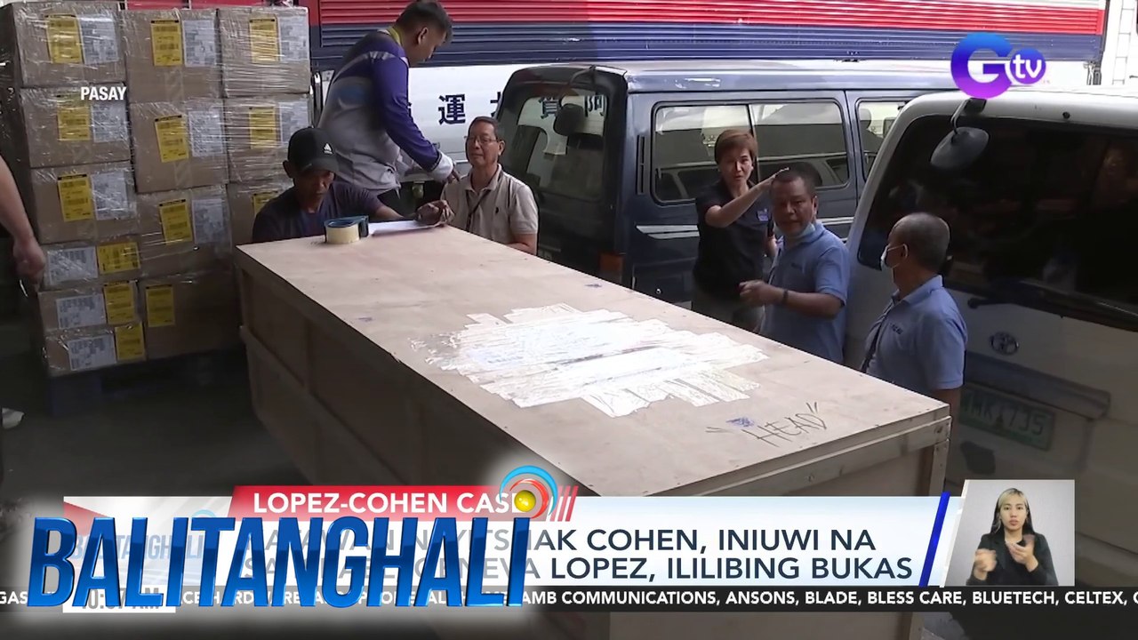 Katawan ni Yitshak Cohen iniuwi na sa Israel; Geneva Lopez, ililibing bukas | Balitanghali