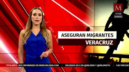 En Veracruz, aseguran a 203 migrantes; hay dos detenidos