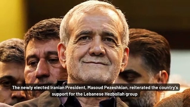 Iran's Elected President Affirms He Remains Supporting Hezbollah