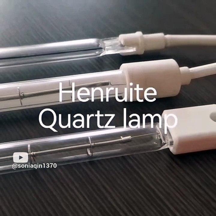 1000 quartz IR lamp short wave halogen IR heater lamp infrared heating element#infraredheaterlamp