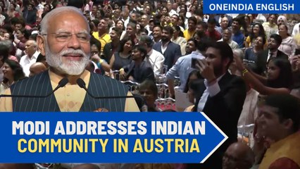 LIVE: PM Modi Connects With Indian Community in Vienna, Austria| Watch Again