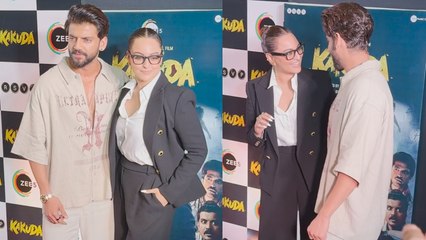 Kakuda Screening में पति Zaheer Iqbal के साथ पहुंची Sonakshi Sinha ने लूटी Limelight