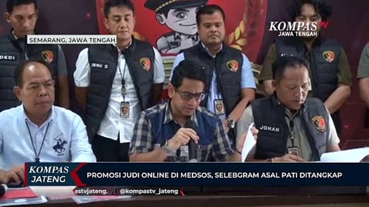 Promosi Judi Online di Medsos, Selebgram Asal Pati Ditangkap
