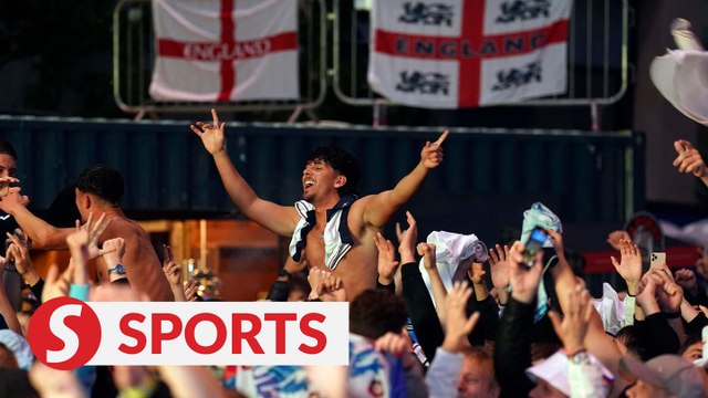 Celebrations and some small scuffles as England beat Netherlands to reach final