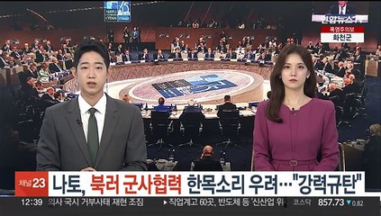나토, 북러 군사협력 한목소리 우려…"강력 규탄"