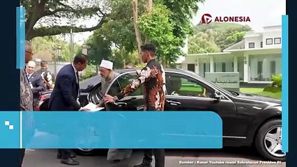 Presiden Jokowi Sambut Kunjungan Grand Syekh Al Azhar, Istana Merdeka