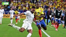 Darwin Núñez y otros jugadores uruguayos se pelean con aficionados de Colombia