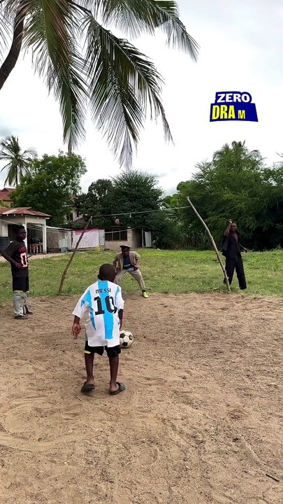 Funny football trick