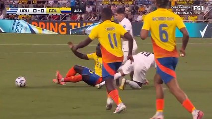 Uruguay vs Colombia 0 x 1 Copa America 2024 Semi Final Highlights  COL VS URU Epic Goals