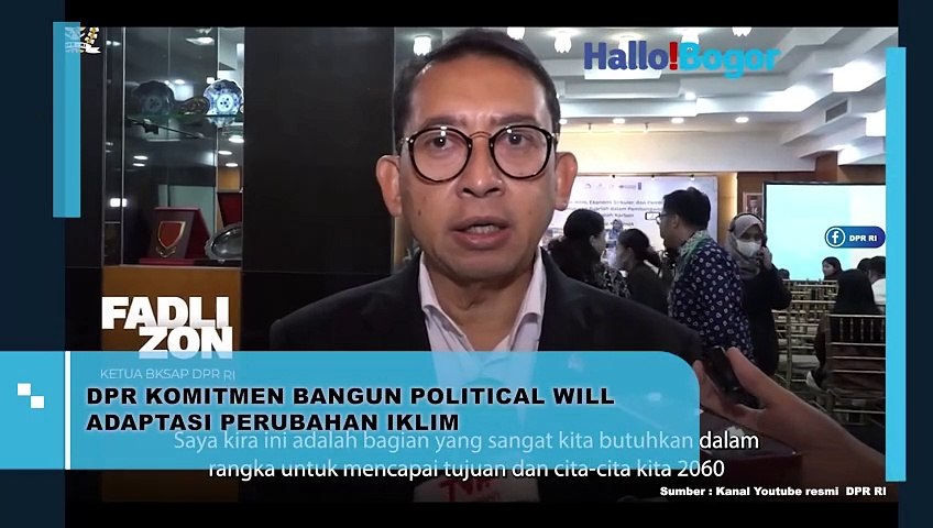 DPR Tegaskan Pentingnya Kemauan Politik dan Kerja Sama Global untuk Capai Net Zero Emission 2060