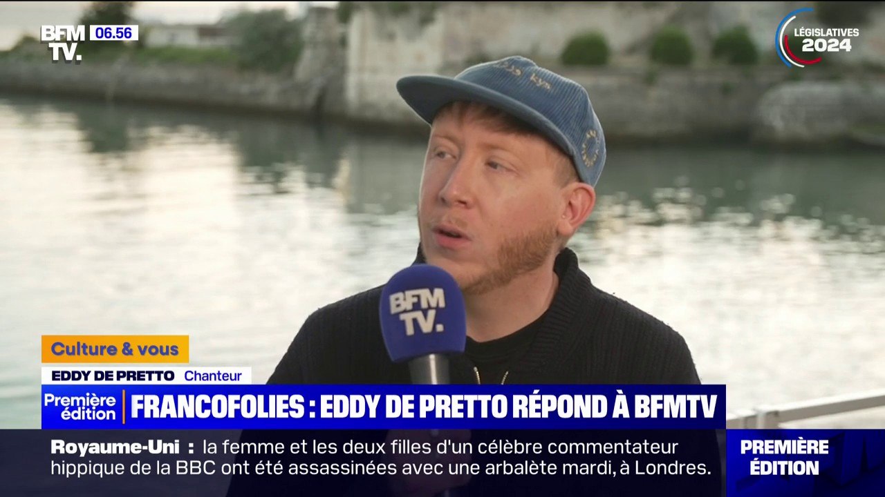 Eddy de Pretto était aux Francofolies de la Rochelle, après y avoir participé en 2018, sans en garder un très bon souvenir: "J'avais envie de revenir prendre une certaine revanche"