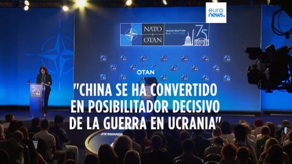 La OTAN culpa a China de ser un "posibilitador decisivo" de la de la guerra de Rusia contra Ucrania