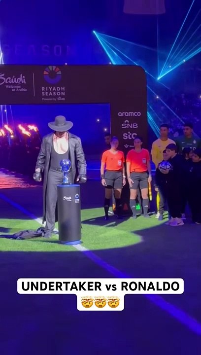 UNDERTAKER vs RONALDO in SAUDI ARABIA