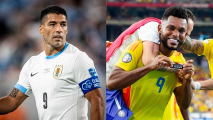 Luis Suárez sobre el altercado con Miguel Borja en la semifinal de Copa América: "El de arriba esta mirando todo y todo vuelve"