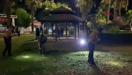 Adana'da parkta kanlı saldırı: 1 ölü, 1 yaralı