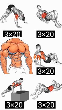 Ultimate Push Up Exercises for Sixpack, Abs & Chest Muscle workout #Abs #Chest #Muscles #pushups #exercise #workout #shoulder #lossfat