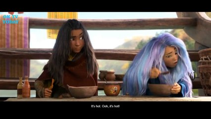 Boun Shrimporium - This is Delicious - Its Hot - Raya and the Last Dragon 2021 Movie Clip Explained