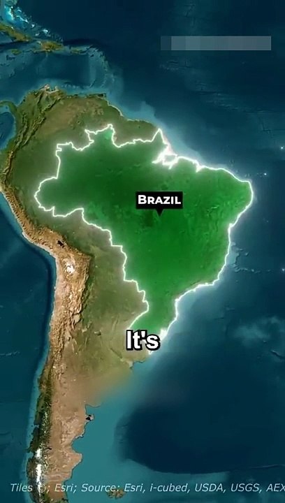 Brazil Is Really HUGE